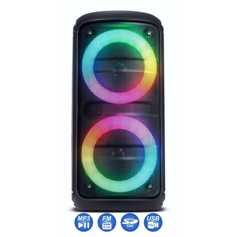 Caixa De Som 20W Botão de Grave Grasep D-4232 - Caixas de Som